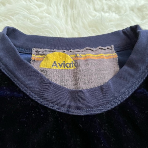 Aviator Nation Velvet Navy Sweatshirt - Picture 5 of 7